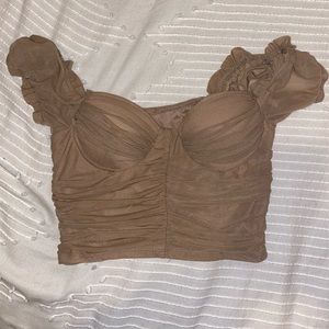 Off the shoulder top